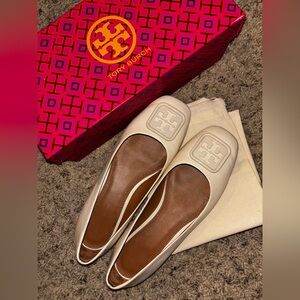 Tory Burch Georgia Ballet Flats (SOLD OUT online!) OG box & dustbag included!